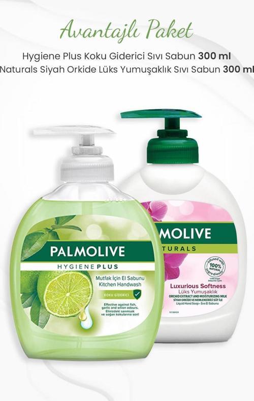 Koku Giderici 300 ml ve Siyah Orkide Sıvı Sabun 300 ml
