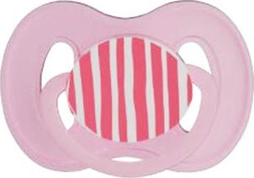 203 Klasik Ortodontik Damaklı Emzik No 3 18+ Ay Pembe