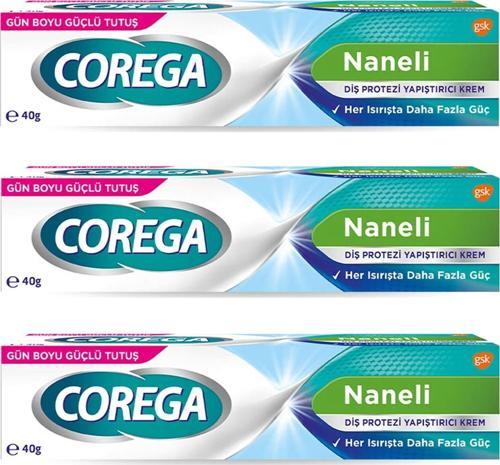 Naneli Diş Protezi Yapıştırıcı Krem 40 gr 3 ADET