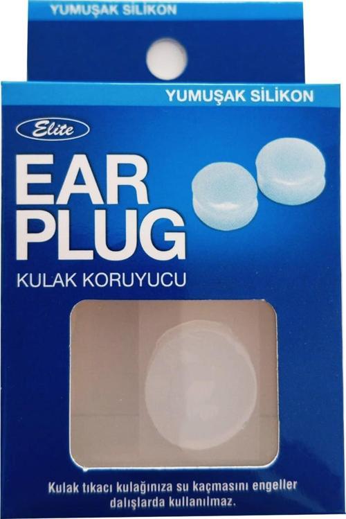 Ear Plug Silikon Kulak Tıkacı 2 li