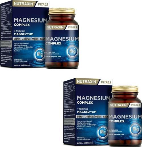 Magnesium Complex Vitamin B6 60 Tablet 2 ADET