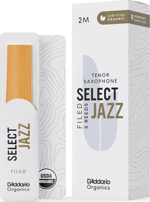 D\'Addario Woodwinds Organic Select Jazz Tenor Saksafon Kamışı No:2 Medium