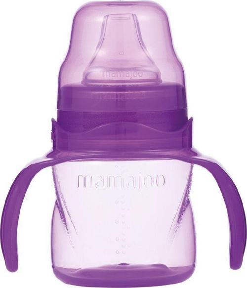 Damlatmaz Eğitici Kulplu Bardak, 160 Ml, Mor, 6 Ay , 1 Adet