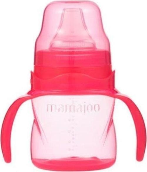 Yumuşak Uçlu Kulplu Eğitici Bardak 160 Ml Pembe 6 Ay+