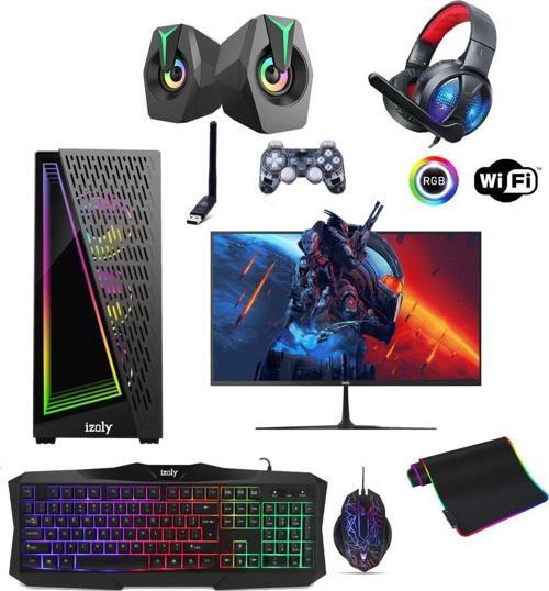 N12X 22M İ5-3470 16GB 256GB SSD 1TB HDD GT 740 4GB 22" Oyuncu Masaüstü Bilgisayar