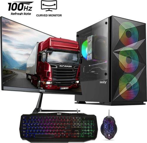 Thunder i5-4570 8GB 512GB M.2 NVMe GT 740 4GB 24'' Oyuncu Masaüstü Bilgisayarı