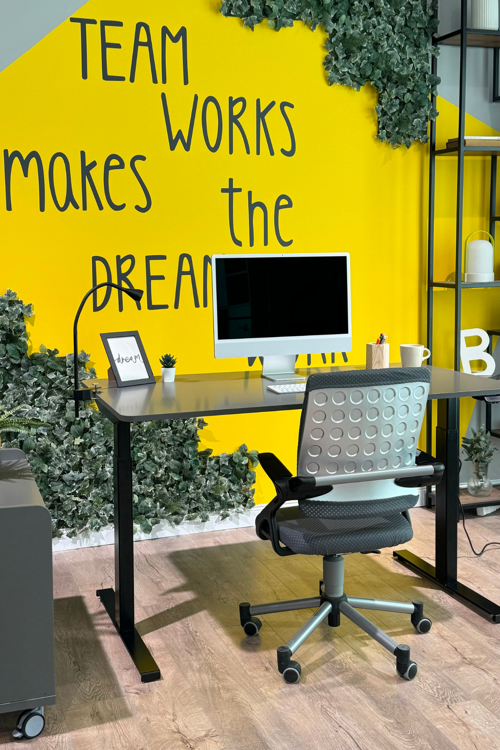 Yükseklik Ayarlı Elektrikli, Bluetoothlu, Orion 3 Kademe Ofis ve Çalışma Masası Antrasit