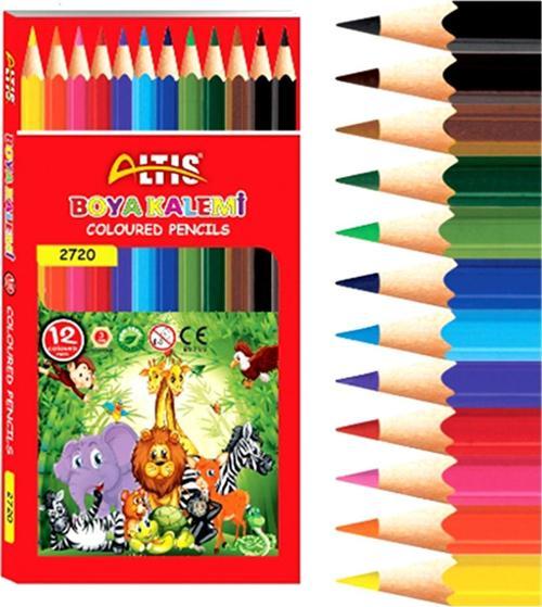 Altıs Tam Boy Kuru Boya Kalemi 12 li (2720)