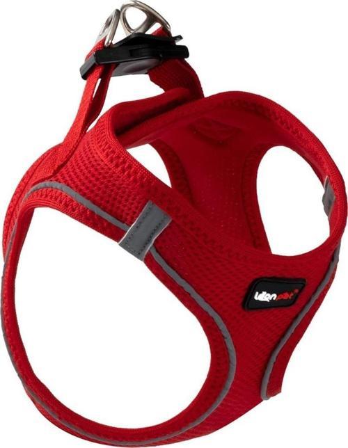 Pet Air Mesh Kırmızı Göğüs Tasması Medium