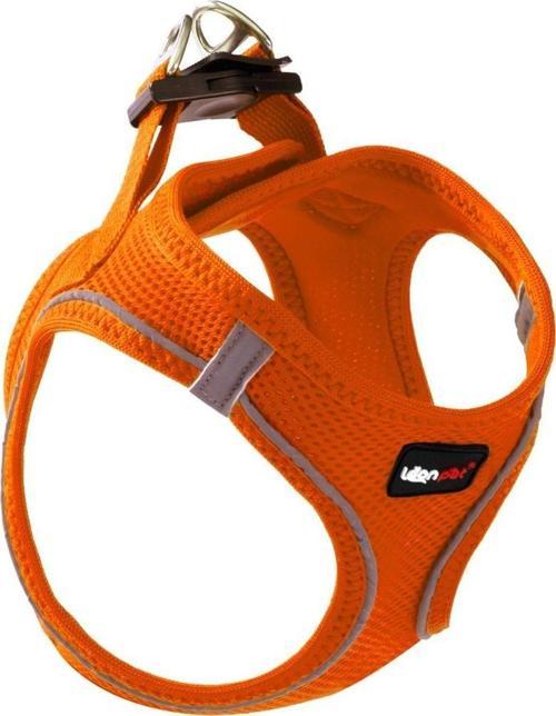 Pet Air Mesh Turuncu Göğüs Tasması Large