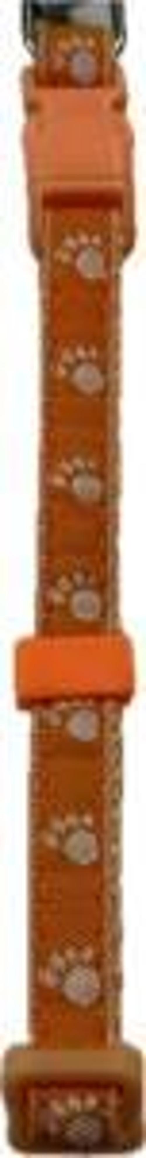 Pati Desenli Köpek Boyun Tasması Turuncu 35x50 Cm