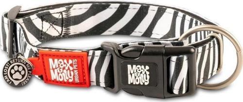 Max Molly Smart ID Zebra Boyun Tasması Small