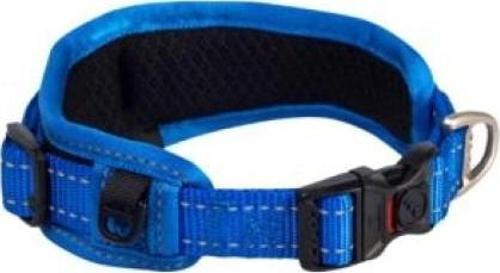 Utility Yastıklı Klasik Köpek Boyun Tasması Mavi XLarge 25x37x54 Cm