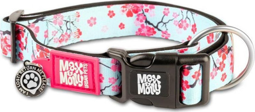 Max Molly Cherry Bloom Smart ID Köpek Boyun Tasması Small