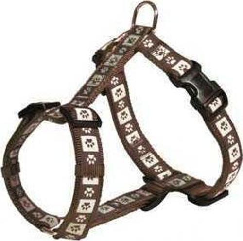 Köpek Göğüs Tasması XSmall Kahverengi 25*35 Cm
