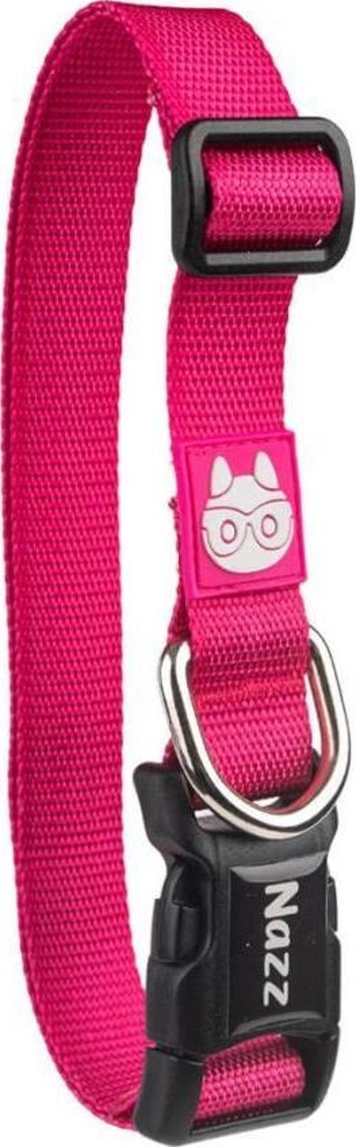 Nazz Köpek Boyun Tasması Pembe Large 2,5X61 Cm