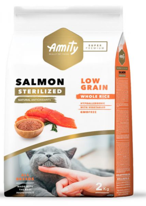 Süper Premium Düşük Tahıllı Kısırlaştırılmış Somon Balıklı Kedi Maması 7 Kg