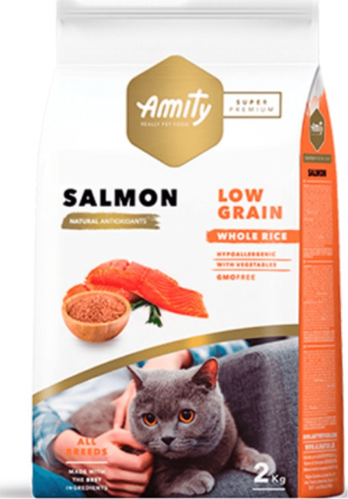 Süper Premium Düşük Tahıllı Somon Balıklı Kedi Maması 7 Kg