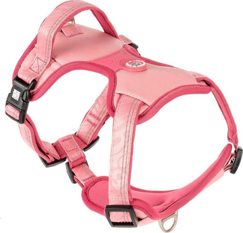 Max Molly Matrix 2.0 Akıllı Künyeli Sport Köpek Göğüs Tasması Rose Medium