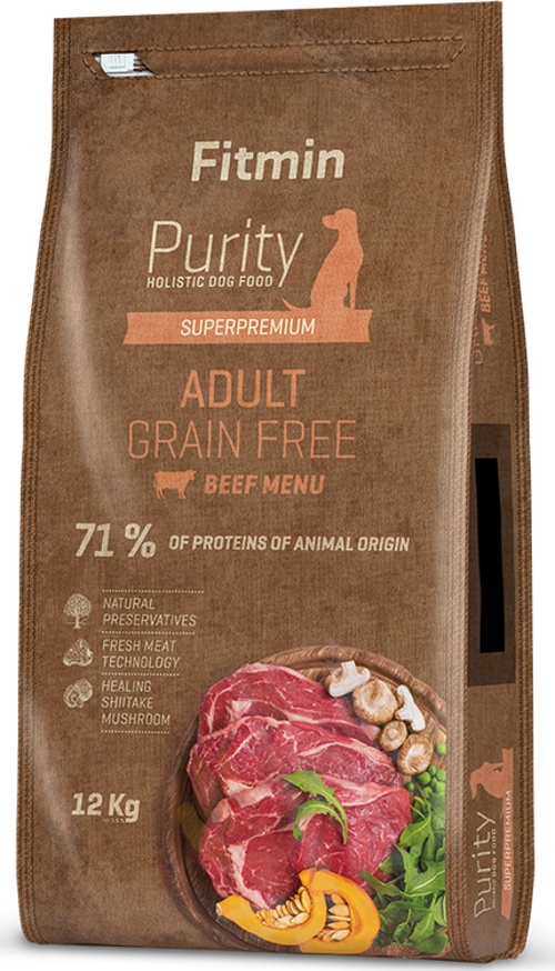 Purity Gf Biftekli Tahılsız Yetişkin Köpek Maması 12 Kg