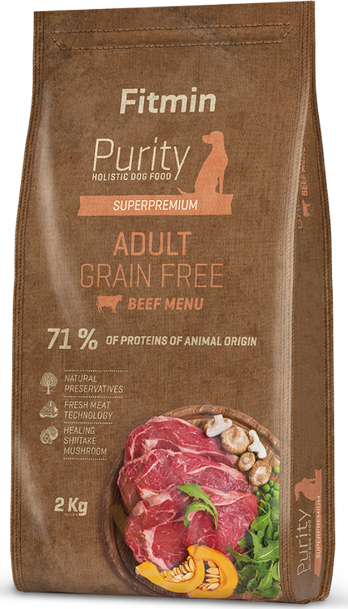 Purity Gf Biftekli Tahılsız Yetişkin Köpek Maması 2 Kg