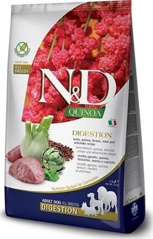 Quinoa Digestion Kuzulu Yetişkin Medium Maxi Köpek Maması 2.5 Kg