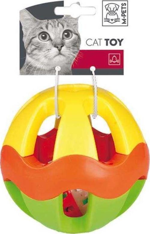 Kedi Topu Zilli Renkli 12*12*12 Cm
