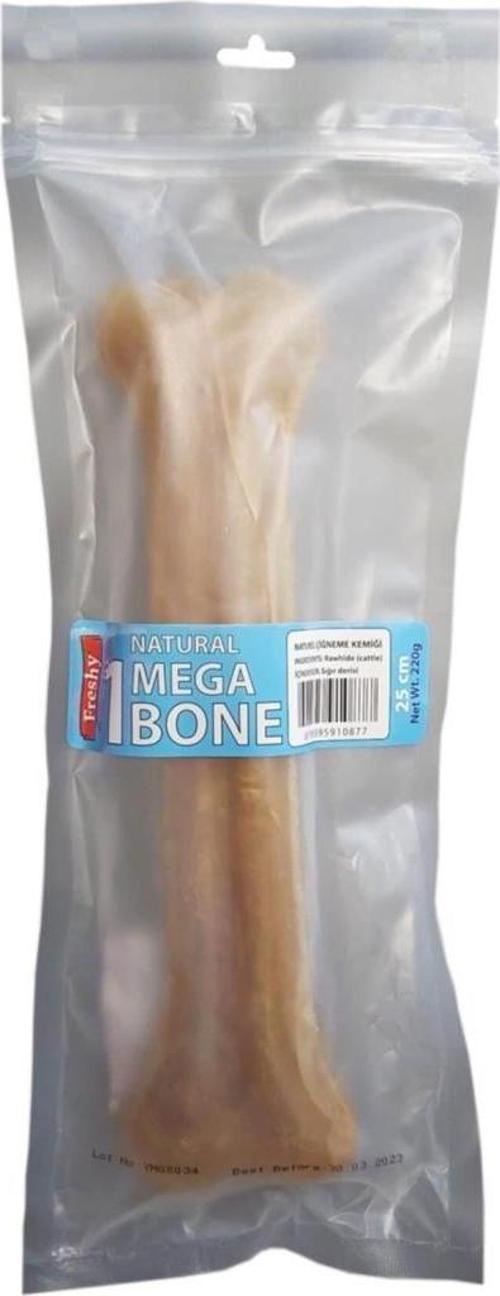 Natürel Dental Deri Köpek Kemiği 25 Gm 220 Gr