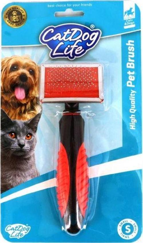 ​Catdog Life Kedi ve Köpek İnce Tel Fırça Tarağı Small