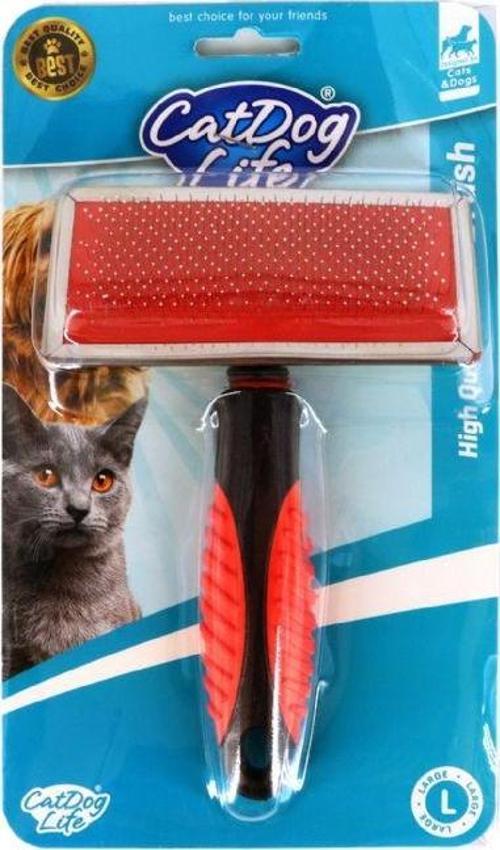 Kedi ve Köpekler İçin Telli Fırça Large