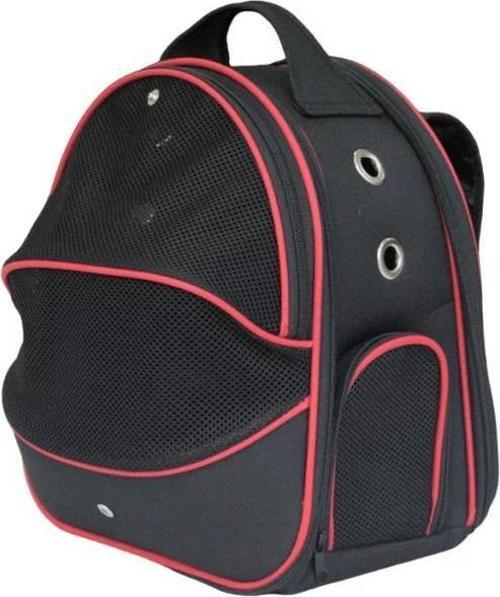 Pet Pretty Fileli Astronot Kedi Köpek Taşıma Çantası Siyah
