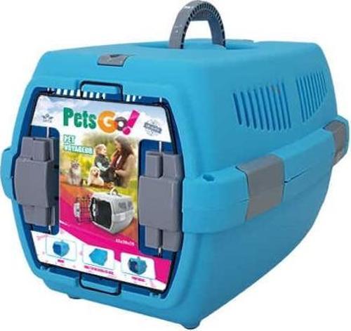go Plastik Taşıma Çantası Mavi 48x32x29.5 Cm