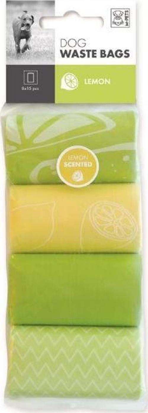 Waste Bag Lemon Scented Limon Kokulu Kaka Poşeti 8x15 li