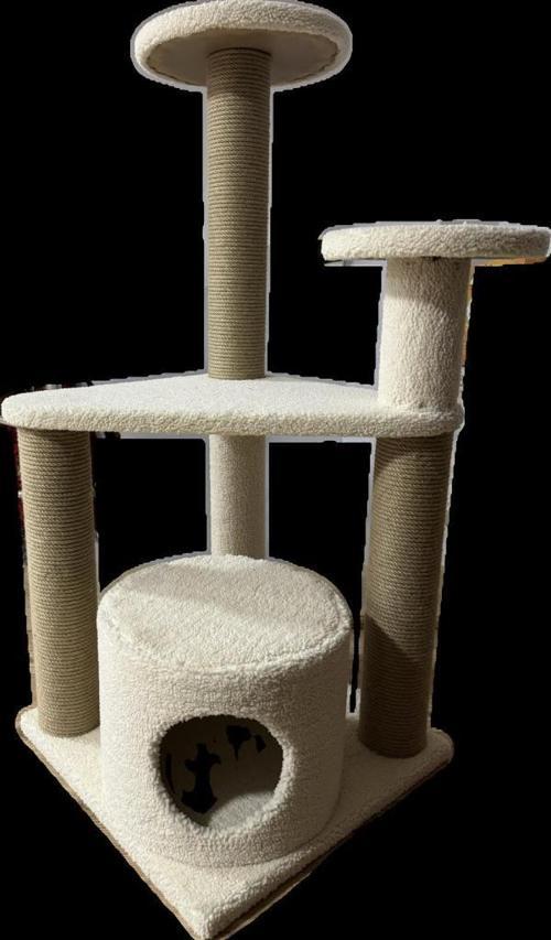 Köşeli Yuvalı Kedi Tırmalama 50X110 Cm