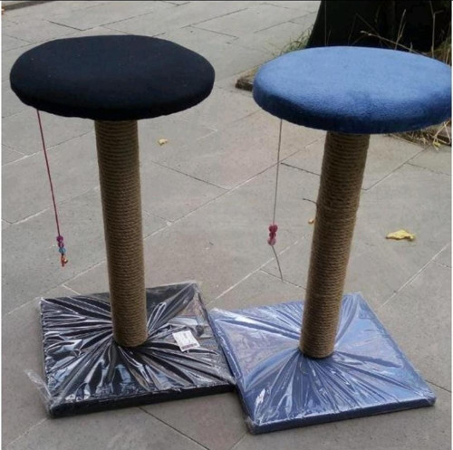 Oturaklı Kedi Tırmalama Tahtası 50 Cm