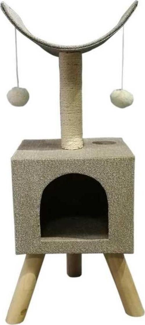 Yuvalı Kedi Tırmalaması 30x30x78 cm