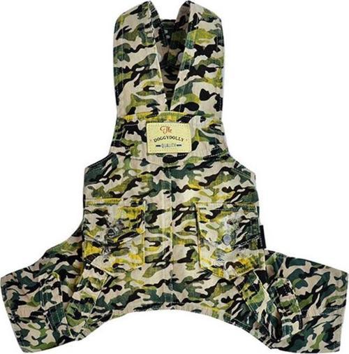 Kamuflaj Köpek Salopeti Small