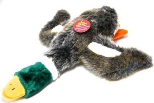 Peluş Süper Dayanıklı Köpek Oyuncağı Sesli Ördek 35 Cm
