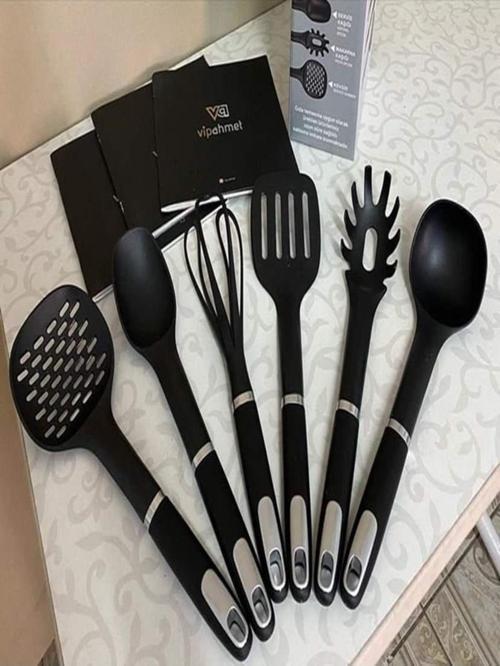 6 Lı Servis Seti Mat Krom