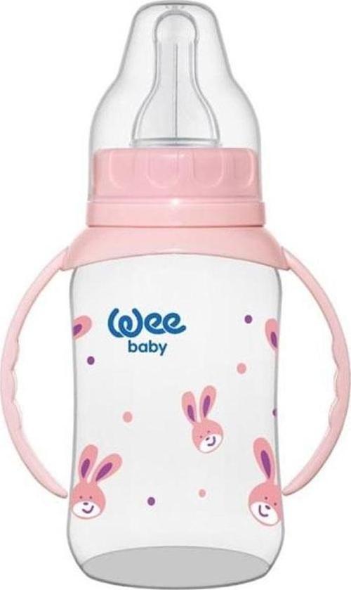 744 Kulplu PP Biberon 150 ml PEMBE