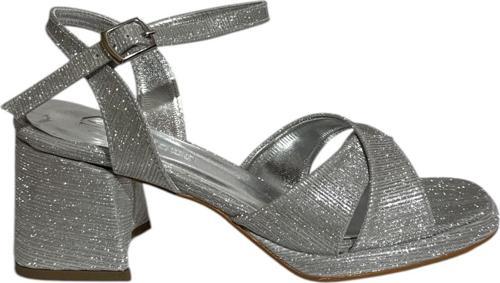 Mg Shoes 7105 Kadın Tek Bantlı Topuklu Saten Ayakkabı (Yaz 25)
