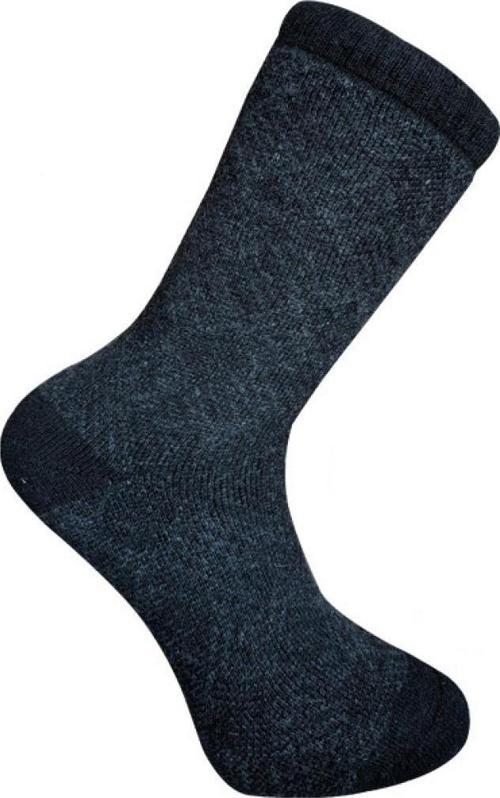 Kuzu Yünü Havlu Erkek Çorabı - Eskimo - Lacivert - No: 41-44 (13905)