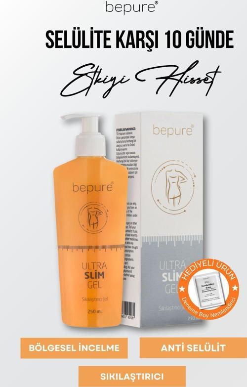 Selülit Gidermeye Yardımcı Jel, Bölgesel Incelme, Çatlak Giderici, Sıkılaştırıcı Selülit Jeli 250Ml