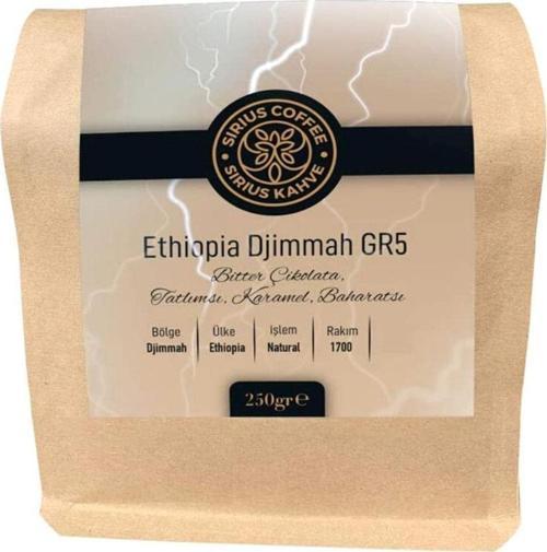Etiyopya Djimmah 250 Gr Çekirdek Kahve