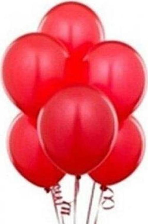 Balon Tek Renk Kırmızı 100 Lü VT385