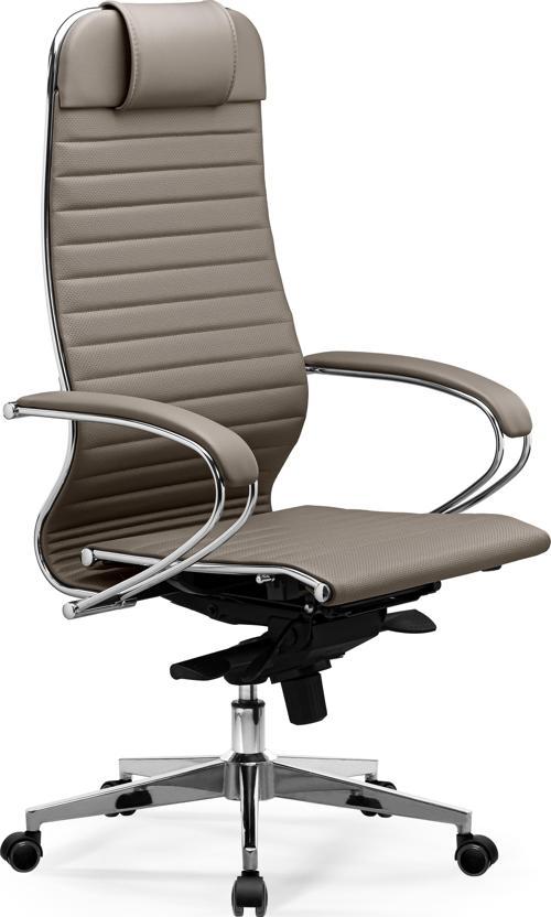 Samurai Ergonomik Deri Ofis Koltuğu / Çalışma Sandalyesi - F.2.1.49 Gri