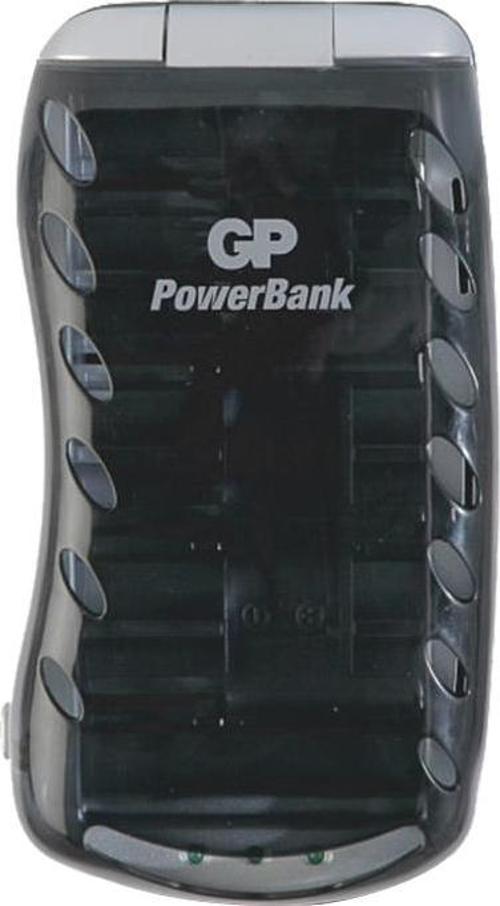 GP Universal AA-AAA-9V-C-D Boy Ni-Mh Powerbank Pil Şarj Cihazı PB19GSMTB-2GB1