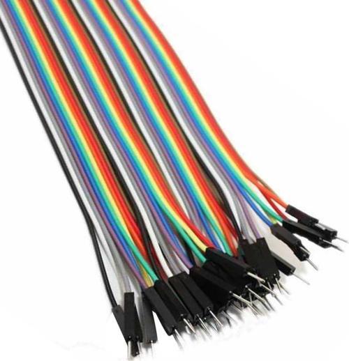 Jumper Kablo 20 Cm İki Ucu Erkek 40 lı Paket