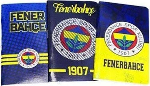 Bloknot Not Defteri Fenerbahçe Tel Dikişli 8X13 Cm Küçük Boy Karton Kapak 595956 (68 Li Paket)