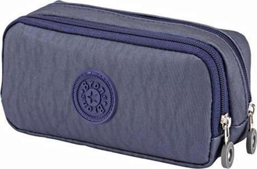 Kalem Çantası Klinkır Çiftli Br-3138 (Karışık Renk 1 Adet)